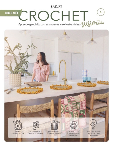 Fascículo 4 + cono de algodón color manzana Fascículo 4 + cono de algodón color manzana