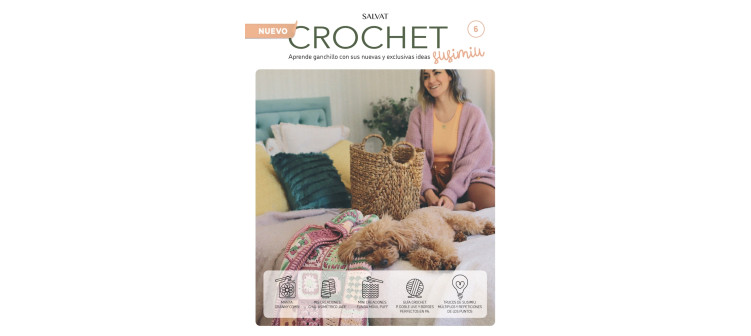 Fascículo 6 + cono de algodón color peonía