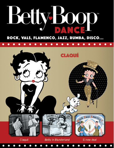 Betty Boop. Claqué Betty Boop. Claqué
