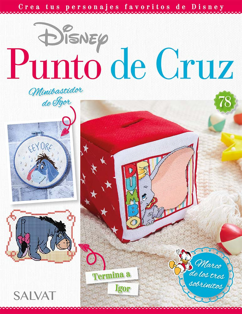 Disney Punto de Cruz 78 + 2 hilos