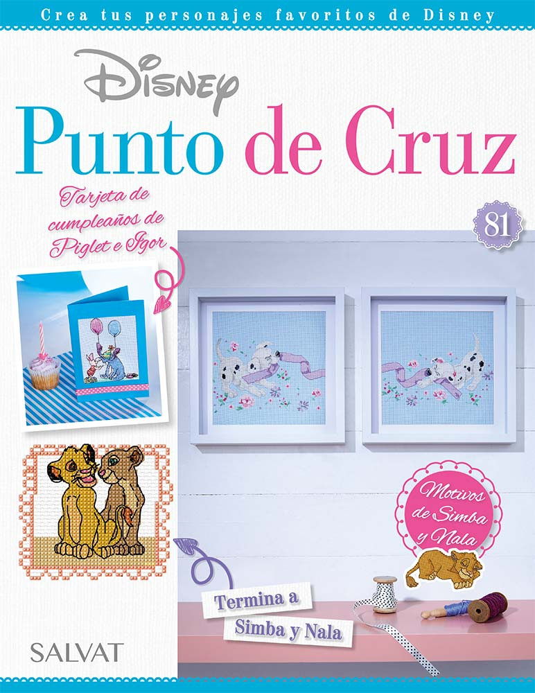 Disney Punto de Cruz 81 + 2 hilos