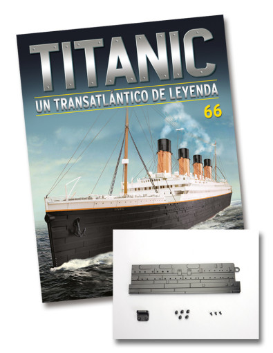 Fascículo Nº 66 + sección 3 del casco de estribor Fascículo Nº 66 + sección 3 del casco de estribor