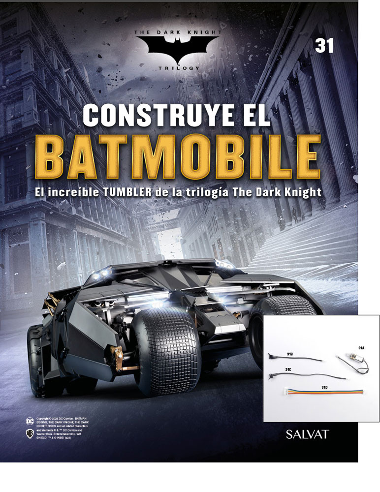 Fascículo Nº 31 + el motor de la dirección de tu Batmobile