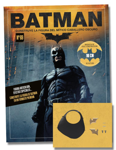 Fascículo Nº 69 + conexión del brazo derecho con el torso y Batarang (2) Fascículo Nº 69 + conexión del brazo derecho con el torso y Batarang (2)