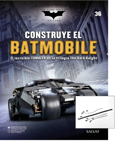 Fascículo Nº 36 + el motor del alerón de tu Batmobile