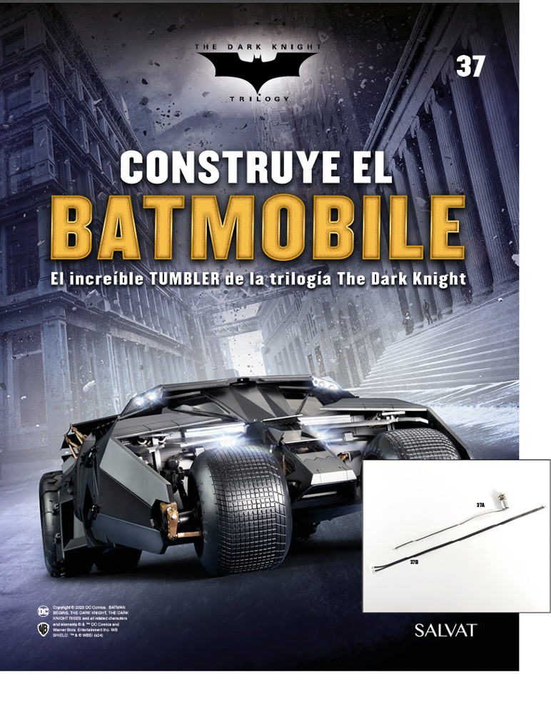 Fascículo Nº 37 + el motor del parabrisas de tu Batmobile