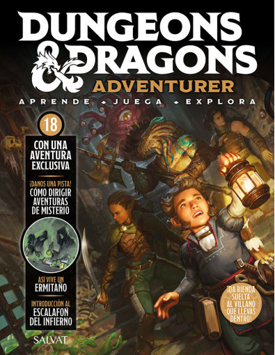 Fascículo 18 + juego de dados azules + lata de dados