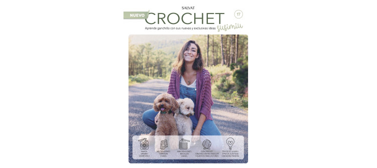 Fascículo 17 + cono de algodón color melocotón