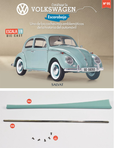 Fascículo 95 + el estribo del lado del pasajero Fascículo 95 + el estribo del lado del pasajero