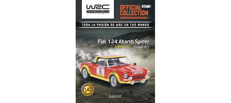 Fiat 124 Abarth Spider / Markku Alén