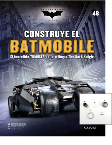 Fascículo Nº 48 + piezas de la tobera de tu Batmobile Fascículo Nº 48 + piezas de la tobera de tu Batmobile