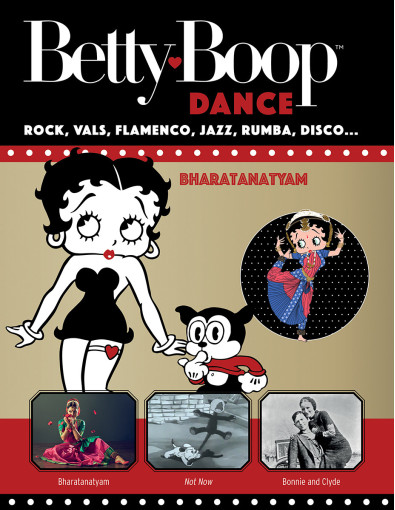 Betty Boop. Bharatanatyam