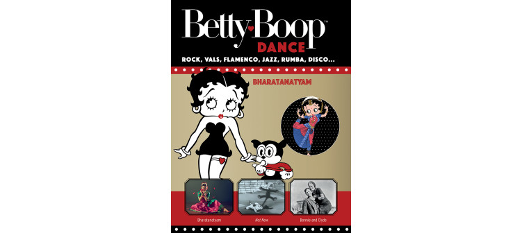 Betty Boop. Bharatanatyam