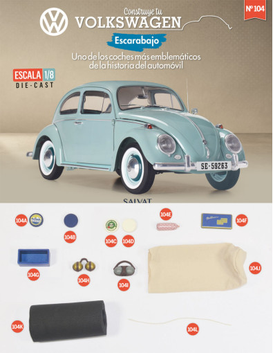 Fascículo 104 + provisiones, bolas de petanca y bolsa Fascículo 104 + provisiones, bolas de petanca y bolsa