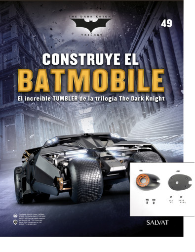 Fascículo Nº 49 + la cola de tu Batmobile Fascículo Nº 49 + la cola de tu Batmobile