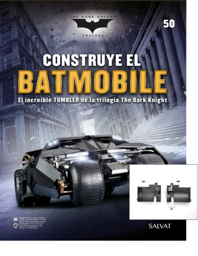 Fascículo Nº 50 + el cuerpo motor de tu Batmobile Fascículo Nº 50 + el cuerpo motor de tu Batmobile