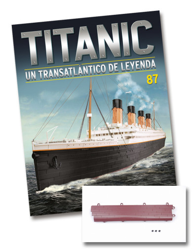 Fascículo Nº 87 + sección 5 de la carena de estribor Fascículo Nº 87 + sección 5 de la carena de estribor