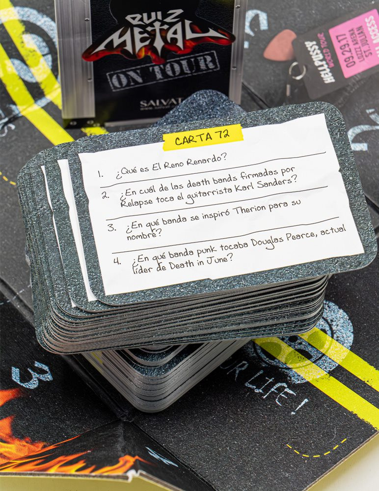 Juego de Cartas Metal Planet