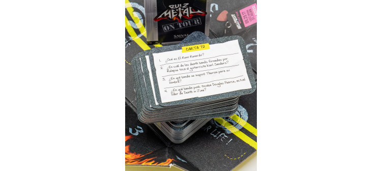 Juego de Cartas Metal Planet