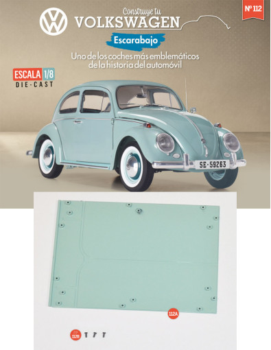 Fascículo 112 + el panel del suelo del remolque Fascículo 112 + el panel del suelo del remolque