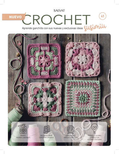 Fascículo 41 + cono de algodón color manzana