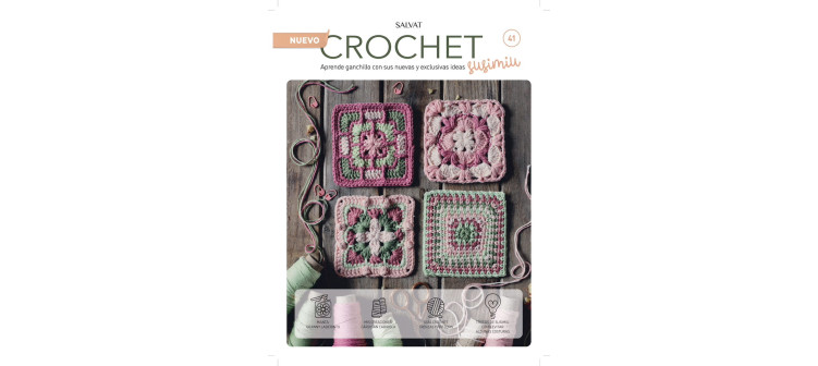 Fascículo 41 + cono de algodón color manzana