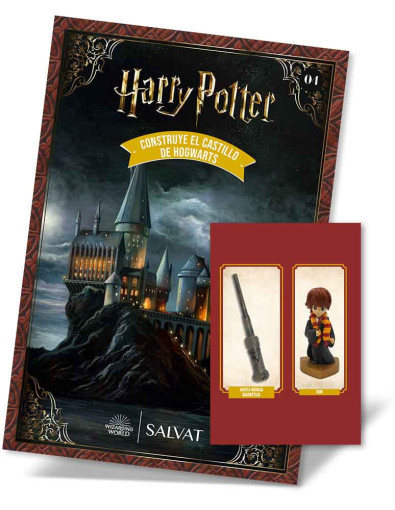 Fascículo Nº4 + varita mágica magnética + figura de un personaje Fascículo Nº4 + varita mágica magnética + figura de un personaje