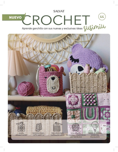 Fascículo 44 + cono de algodón musgo Fascículo 44 + cono de algodón musgo