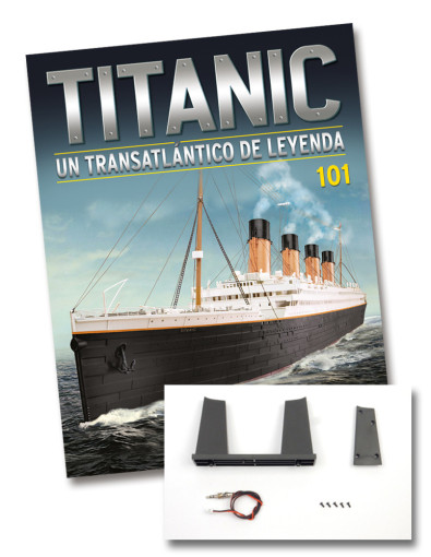 Fascículo Nº 101 + primer soporte de la maqueta Fascículo Nº 101 + primer soporte de la maqueta