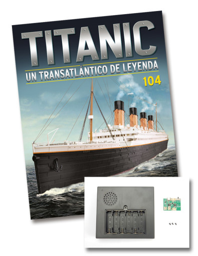 Fascículo Nº 104 + placa del circuito y caja Fascículo Nº 104 + placa del circuito y caja