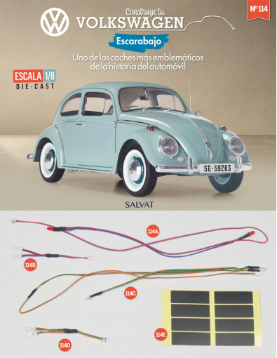 Fascículo 114 + el cableado de la iluminación del remolque Fascículo 114 + el cableado de la iluminación del remolque