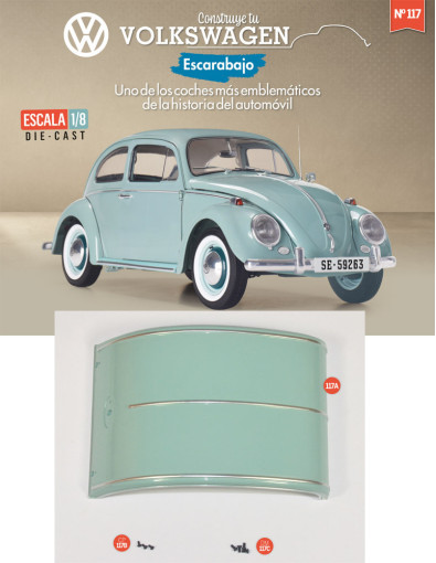 Fascículo 117 + el capó del remolque Fascículo 117 + el capó del remolque