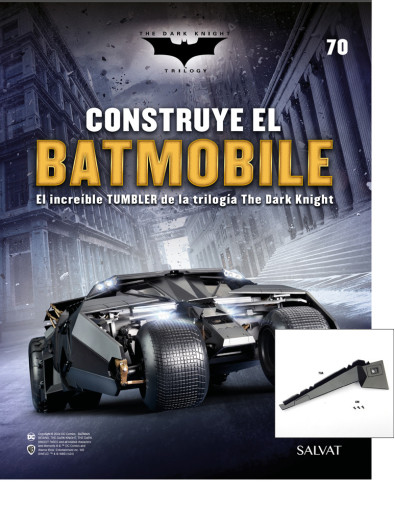 Fascículo Nº 70 + el panel izquierdo de tu Batmobile Fascículo Nº 70 + el panel izquierdo de tu Batmobile