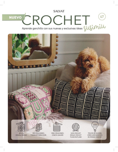 Fascículo 47 + cono de algodón color melocotón Fascículo 47 + cono de algodón color melocotón