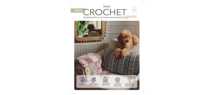 Fascículo 47 + cono de algodón color melocotón