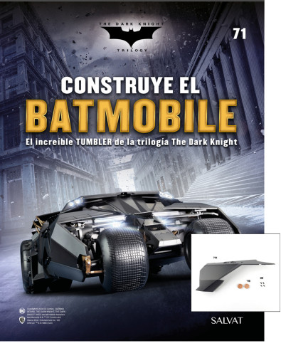 Fascículo Nº 71 + el lateral izquierdo Fascículo Nº 71 + el lateral izquierdo