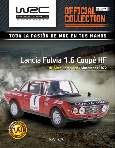 Lancia Fulvia 1.6 Coupé HF Nº 54 de Marruecos 1972 Lancia Fulvia 1.6 Coupé HF Nº 54 de Marruecos 1972
