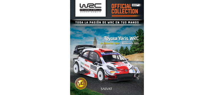 Toyota Yaris WRC Nº 55 de Montecarlo 2021