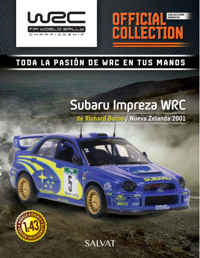 Subaru Impreza WRC de Nueva Zelanda 2001 Subaru Impreza WRC de Nueva Zelanda 2001