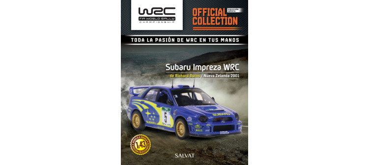 Subaru Impreza WRC de Nueva Zelanda 2001