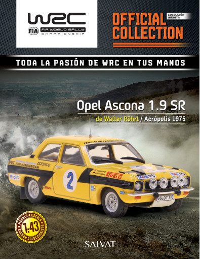 Opel Ascona 1.9 SR de Acrópolis 1975 Opel Ascona 1.9 SR de Acrópolis 1975