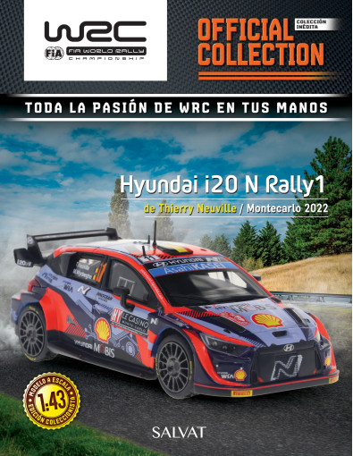 Hyundai i20 N Rally1 de Montecarlo 2022 Hyundai i20 N Rally1 de Montecarlo 2022