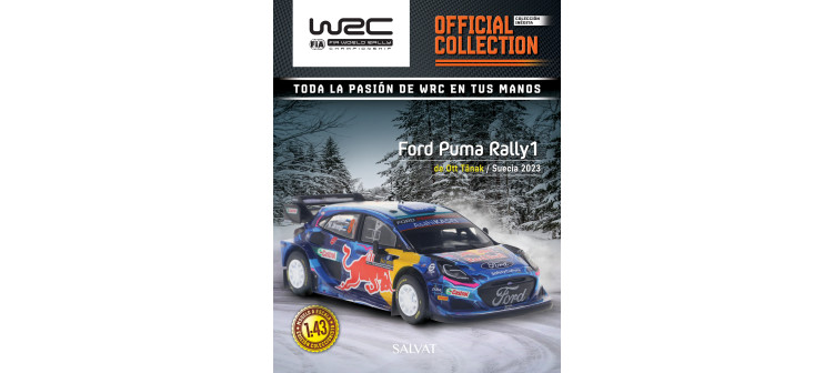 Ford Puma Rally1 de Suecia 2023