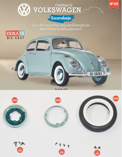 Fascículo 123 + la primera rueda del remolque Fascículo 123 + la primera rueda del remolque