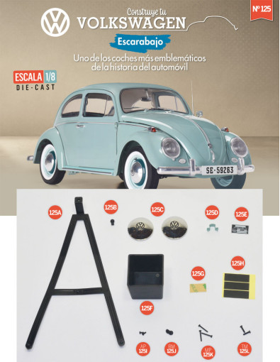 Fascículo 125 + el gancho de arrastre Fascículo 125 + el gancho de arrastre