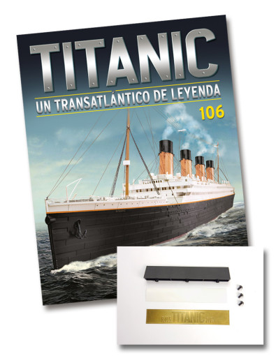 Fascículo Nº 106 + placa de la maqueta Fascículo Nº 106 + placa de la maqueta