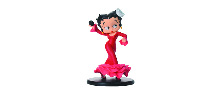 Betty Boop. Flamenco