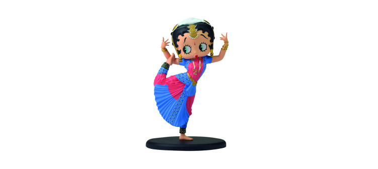 Betty Boop. Bharatanatyam