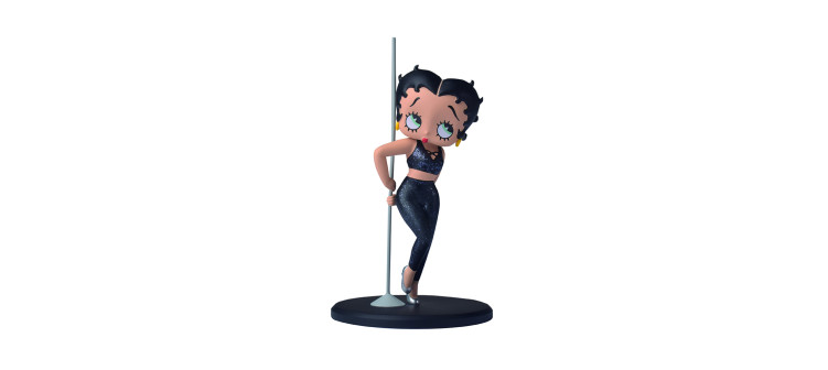 Betty Boop. Pole dance