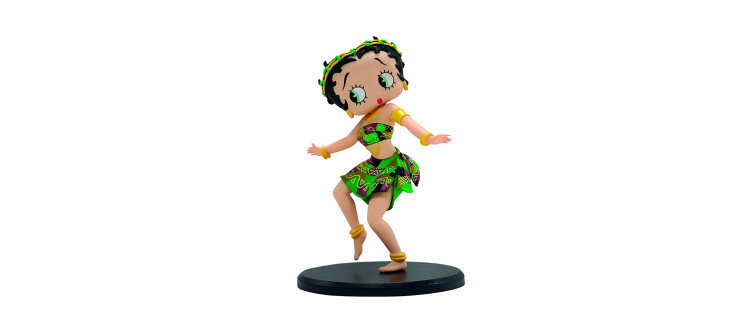 Betty Boop. Danza africana